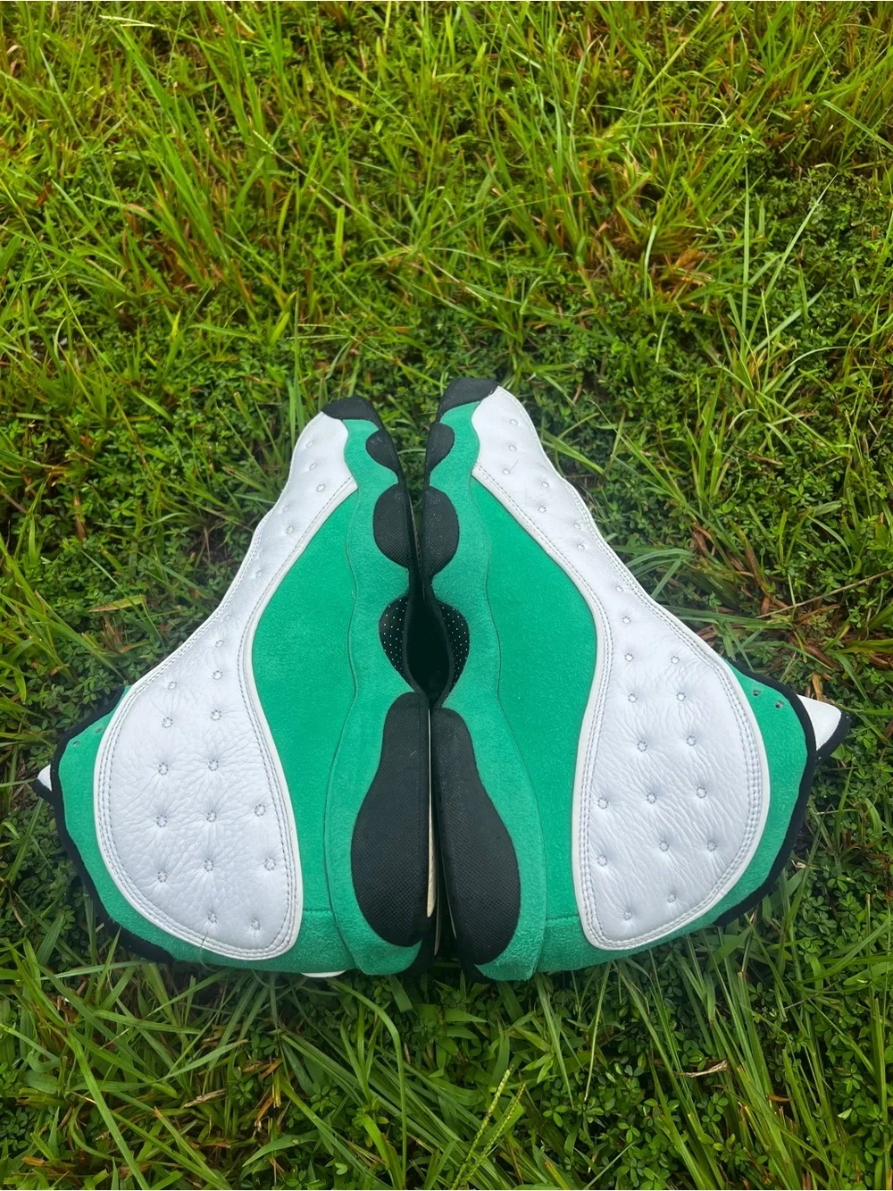CLEAN Air Jordan 13 XII size 11 Mens Lucky Green shoes